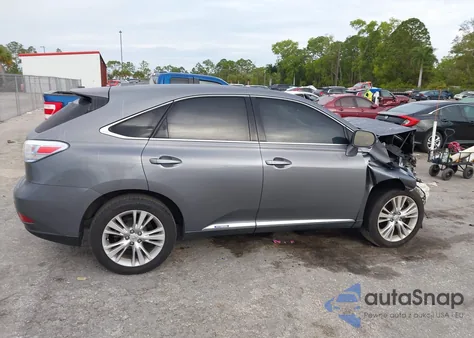 2012 Lexus Rx 450H z USA, uszkodzony, nr VIN JTJZB1BA7C2006090